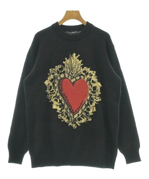 DOLCE&GABBANA Sweaters Knit Fabric Woven Fabric Fleece Fabric