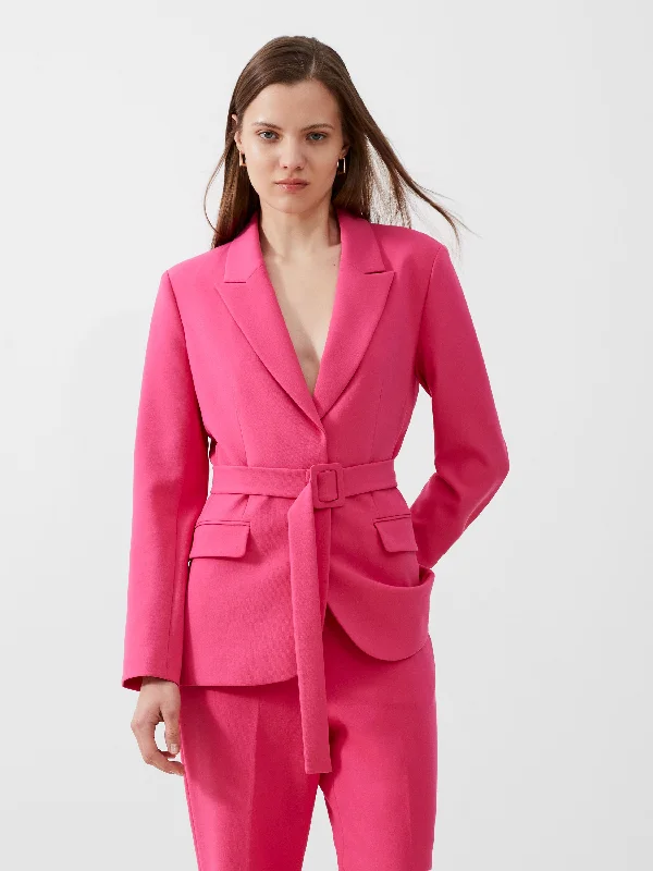 Whisper Belted Blazer Women's Luxurious Suit